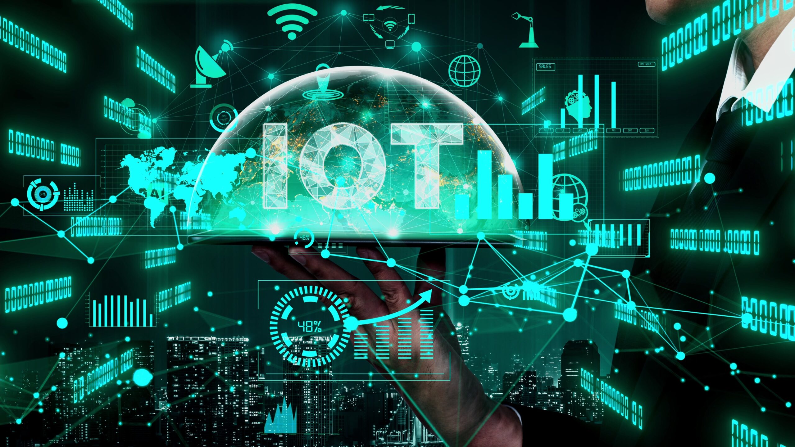 IoT for analyzing efficiency in supply chain management